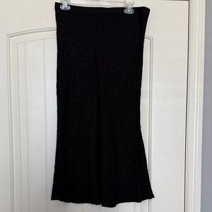 Umgee Black Women's Midi Pencil Skirt - Size L
